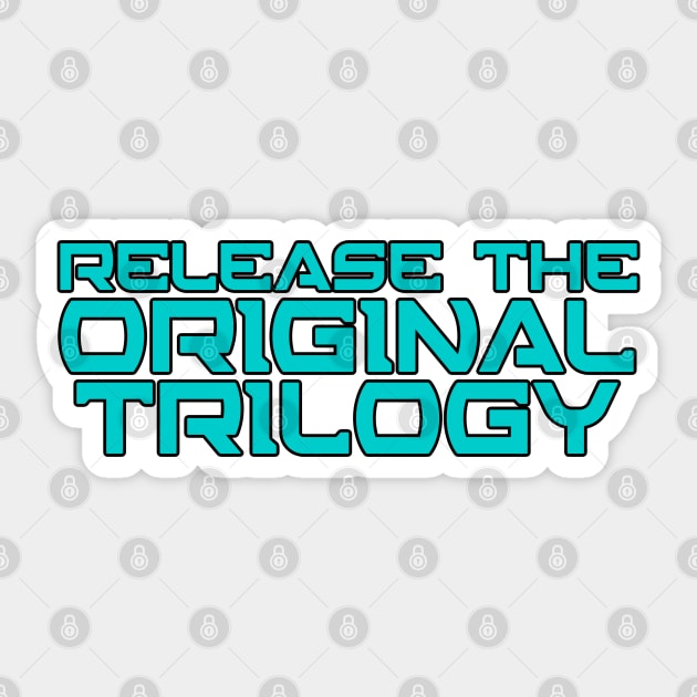 Release The Original Trilogy - Sacul High Alphabet Sticker by doubleofive